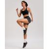 imageG Gradual Womens Running Shorts with Mesh Liner 3quot Workout Athletic Shorts for Women with Phone PocketsTie Dye Black