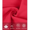 imageG Gradual Womens Sleeveless Golf Polo Shirts Tennis Quick Dry Collared Tank Tops VNeck Polos for WomenRed