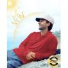 imageMens Sun Protection Shirts UPF 50 Long Sleeve Hoodie with 2 Pockets UV SPF Fishing Hiking Rash Guard ShirtsDark Red