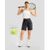 imageWomens Athletic Shorts with Zipper Pocket 7quot High Waisted Stretchy Bermuda Shorts for Women Workout Running CasualGrey Camo
