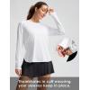 imageWomens Sun Shirts UPF 50 Long Sleeve UV Protection Shirt Lightweight Quick Dry Workout Hiking Tops for WomenAwhite