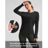 imageWomens Sun Shirts UPF 50 Long Sleeve UV Protection Shirt Lightweight Quick Dry Workout Hiking Tops for WomenBlack