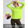 imageWomens Sun Shirts UPF 50 Long Sleeve UV Protection Shirt Lightweight Quick Dry Workout Hiking Tops for WomenBright Green