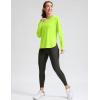 imageWomens Sun Shirts UPF 50 Long Sleeve UV Protection Shirt Lightweight Quick Dry Workout Hiking Tops for WomenBright Green