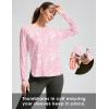 imageWomens Sun Shirts UPF 50 Long Sleeve UV Protection Shirt Lightweight Quick Dry Workout Hiking Tops for WomenCrystal Pink