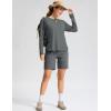 imageWomens Sun Shirts UPF 50 Long Sleeve UV Protection Shirt Lightweight Quick Dry Workout Hiking Tops for WomenHeather Grey