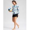 imageWomens Sun Shirts UPF 50 Long Sleeve UV Protection Shirt Lightweight Quick Dry Workout Hiking Tops for WomenLeaf