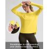 imageWomens Sun Shirts UPF 50 Long Sleeve UV Protection Shirt Lightweight Quick Dry Workout Hiking Tops for WomenLemon Yellow