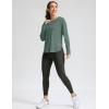 imageWomens Sun Shirts UPF 50 Long Sleeve UV Protection Shirt Lightweight Quick Dry Workout Hiking Tops for WomenMalachite Green