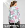imageWomens Sun Shirts UPF 50 Long Sleeve UV Protection Shirt Lightweight Quick Dry Workout Hiking Tops for WomenPink Tree