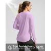 imageWomens Sun Shirts UPF 50 Long Sleeve UV Protection Shirt Lightweight Quick Dry Workout Hiking Tops for WomenPurple