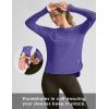 imageWomens Sun Shirts UPF 50 Long Sleeve UV Protection Shirt Lightweight Quick Dry Workout Hiking Tops for WomenVintage Purple