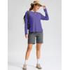 imageWomens Sun Shirts UPF 50 Long Sleeve UV Protection Shirt Lightweight Quick Dry Workout Hiking Tops for WomenVintage Purple