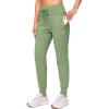 imageG Gradual Womens Fleece Lined Joggers High Waisted Water Resistant Thermal Winter Sweatpants Running Hiking PocketsSage