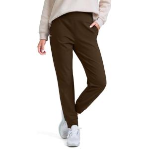 imageG Gradual Womens Fleece Lined Joggers High Waisted Water Resistant Thermal Hiking Pants Cold Weather Sweatpants with PocketsEspresso