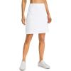 imageG Gradual 19quot Skorts for Woman Knee Length Golf Skirt Long Athletic Tennis Skorts for Women Dressy Casual with Shorts PocketsAwhite