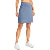 imageG Gradual 19quot Skorts for Woman Knee Length Golf Skirt Long Athletic Tennis Skorts for Women Dressy Casual with Shorts PocketsDusty Blue