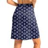 imageG Gradual 19quot Skorts for Woman Knee Length Golf Skirt Long Athletic Tennis Skorts for Women Dressy Casual with Shorts PocketsNavy Flower