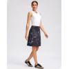 imageG Gradual 20quot Golf Skorts Skirts for Women with 7 Pockets Knee Length Skort Athletic Modest Long Tennis Skirts for WomenBlack Tiedye