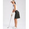 imageG Gradual 20quot Golf Skorts Skirts for Women with 7 Pockets Knee Length Skort Athletic Modest Long Tennis Skirts for WomenGreen Camo