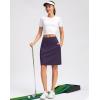imageG Gradual 20quot Golf Skorts Skirts for Women with 7 Pockets Knee Length Skort Athletic Modest Long Tennis Skirts for WomenPurple