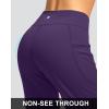imageG Gradual Bermuda Shorts for Women with Pockets 12quot Knee Length Womens High Waisted Stretch Long Shorts Walking CasualDark Purple