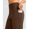 imageG Gradual Bermuda Shorts for Women with Pockets 12quot Knee Length Womens High Waisted Stretch Long Shorts Walking CasualEspresso