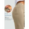 imageG Gradual Capri Pants for Women High Waist Workout Yoga Pants with Pockets Tummy Control Leggings Crop StraightKhaki