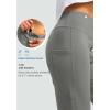 imageG Gradual Capri Pants for Women High Waist Workout Yoga Pants with Pockets Tummy Control Leggings Crop StraightLight Grey