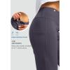 imageG Gradual Capri Pants for Women High Waist Workout Yoga Pants with Pockets Tummy Control Leggings Crop StraightPurple