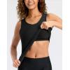 imageG Gradual Tankini Tops for Women High Neck Swimsuits Swim Top Modest Bathing Suit Swimwear Tank Top only No BottomBlack