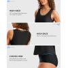 imageG Gradual Tankini Tops for Women High Neck Swimsuits Swim Top Modest Bathing Suit Swimwear Tank Top only No BottomBlack