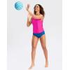 imageG Gradual Tankini Tops for Women High Neck Swimsuits Swim Top Modest Bathing Suit Swimwear Tank Top only No BottomHot Pink