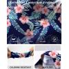 imageG Gradual Tankini Tops for Women High Neck Swimsuits Swim Top Modest Bathing Suit Swimwear Tank Top only No BottomNavy Flower