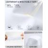 imageG Gradual Tankini Tops for Women High Neck Swimsuits Swim Top Modest Bathing Suit Swimwear Tank Top only No BottomWhite