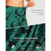 imageG Gradual Womens 7quot Long Swim Board Shorts High Waisted Quick Dry Beach Swimming Shorts for Women with Liner PocketsLeaf