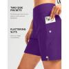imageG Gradual Womens 7quot Long Swim Board Shorts High Waisted Quick Dry Beach Swimming Shorts for Women with Liner PocketsPurple