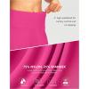 imageG Gradual Womens 7quot Long Swim Board Shorts High Waisted Quick Dry Beach Swimming Shorts for Women with Liner PocketsRosy