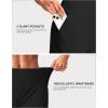 imageG Gradual Womens 7quot Quick Dry Swim Board Shorts Swimming Bottoms High Waisted Beach Shorts for Women with Liner PocketsBlack