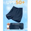 imageG Gradual Womens 7quot Quick Dry Swim Board Shorts Swimming Bottoms High Waisted Beach Shorts for Women with Liner PocketsDark Blue