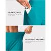 imageG Gradual Womens 7quot Quick Dry Swim Board Shorts Swimming Bottoms High Waisted Beach Shorts for Women with Liner PocketsLake Green