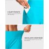 imageG Gradual Womens 7quot Quick Dry Swim Board Shorts Swimming Bottoms High Waisted Beach Shorts for Women with Liner PocketsSky Blue