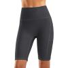 imageG Gradual Womens 9quot High Waisted Swim Board Shorts Tummy Control Swimsuit Bottoms for Women with Liner PocketsDark Grey