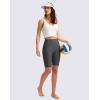imageG Gradual Womens 9quot High Waisted Swim Board Shorts Tummy Control Swimsuit Bottoms for Women with Liner PocketsDark Grey