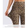 imageG Gradual Womens 9quot High Waisted Swim Board Shorts Tummy Control Swimsuit Bottoms for Women with Liner PocketsLeopard