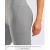imageG Gradual Womens 9quot High Waisted Swim Board Shorts Tummy Control Swimsuit Bottoms for Women with Liner PocketsLight Grey