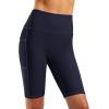 imageG Gradual Womens 9quot High Waisted Swim Board Shorts Tummy Control Swimsuit Bottoms for Women with Liner PocketsNavy