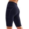 imageG Gradual Womens 9quot High Waisted Swim Board Shorts Tummy Control Swimsuit Bottoms for Women with Liner PocketsNavy
