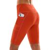 imageG Gradual Womens 9quot High Waisted Swim Board Shorts Tummy Control Swimsuit Bottoms for Women with Liner PocketsOrange