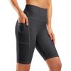 imageG Gradual Womens 9quot High Waisted Swim Board Shorts Tummy Control Swimsuit Bottoms for Women with Liner PocketsOrange